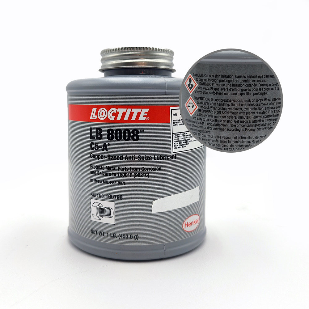 Henkel LOCTITE LB 8008 C5-A 1LBEN exclusive anti-seize lubricant in a brush top