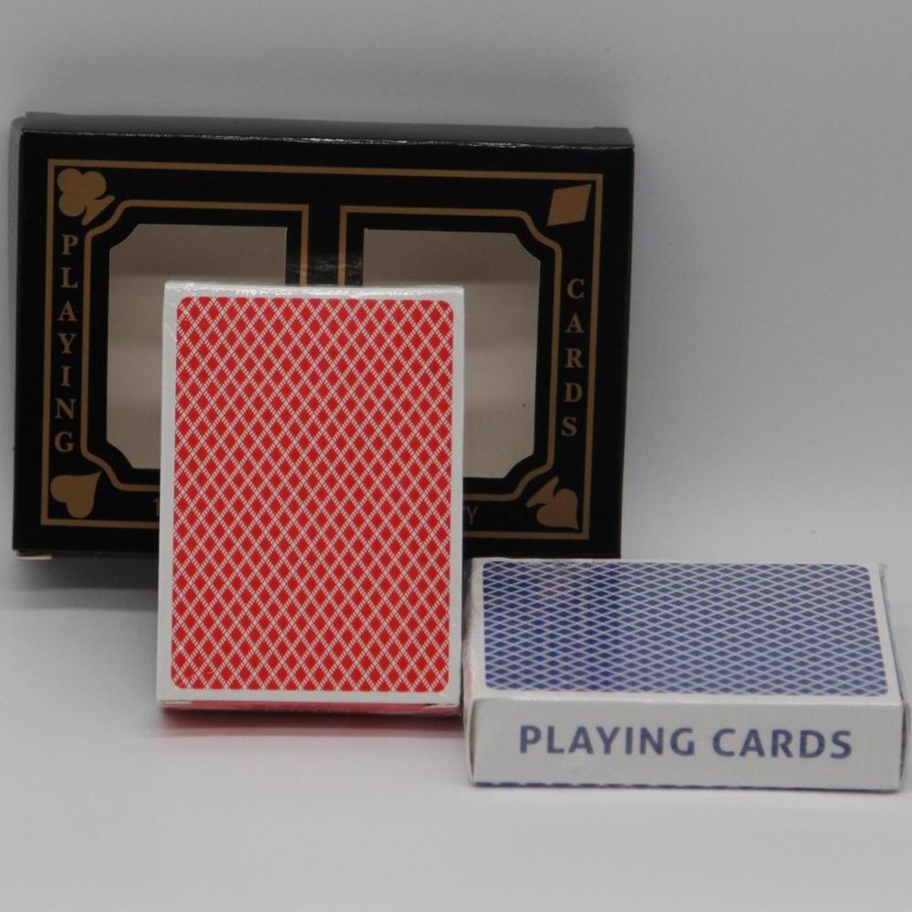 Wholesale Plastic Playing Cards Casino Grade Playing Cards Two Decks In Tin Box For Board Game