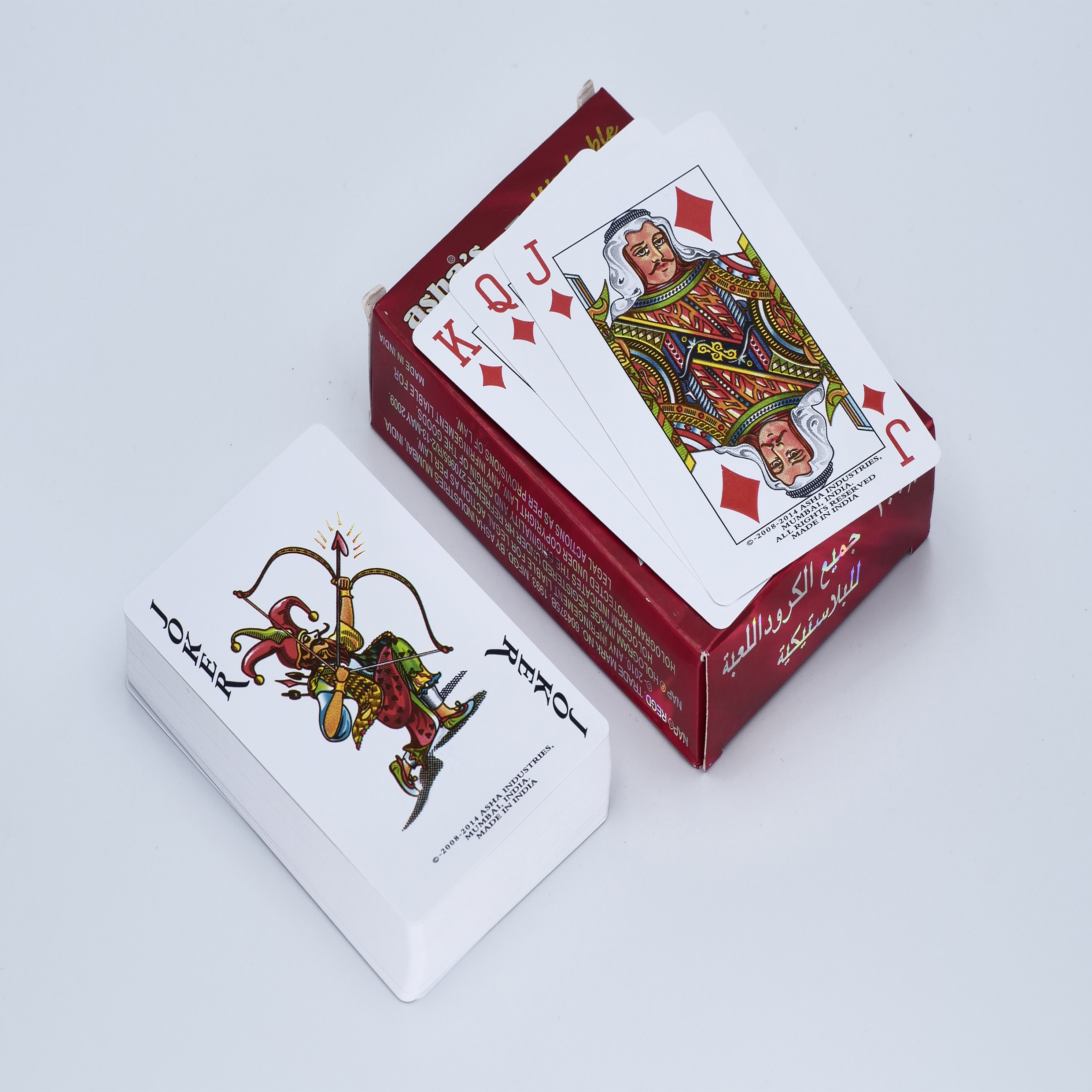 WQ Manufacture Custom NAP Plastic Playing Cards Poker Cards for Board Game