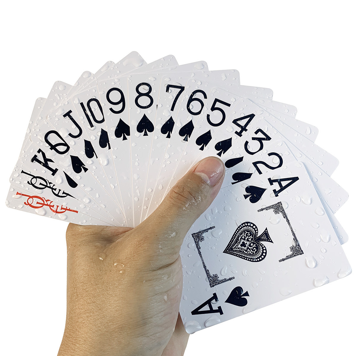 custom printing 58*88mm standard jumbo index 100% plastic bridge playing cards pvc poker cards