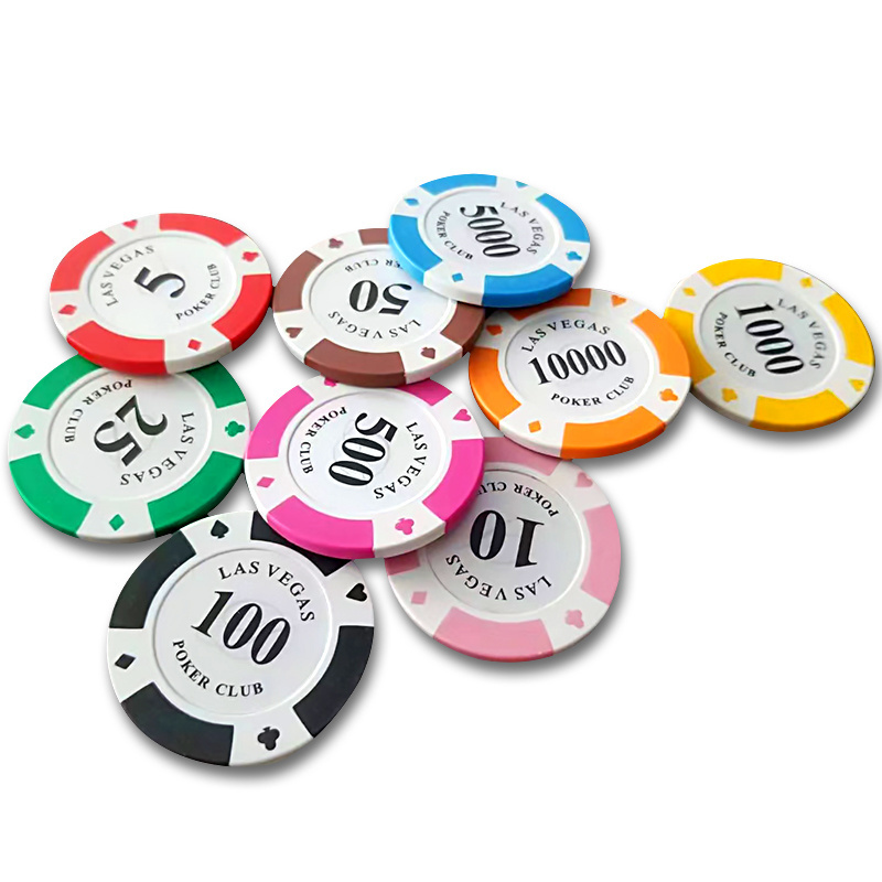 customized abs,clay , ceramic poker chips  or  poker chips set  inventory