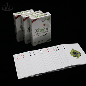 Promotional Plastic Poker Wholesale Professional Manufacturer Adult Cheap Casino Playing Cards Customize Table Playing Cards