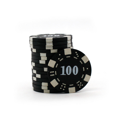 Customized Logo 10.8g 40mm*3mm  Acrylic Chips Sets Clay Las Vegas Casino Crown Poker Chip Sets ABS/Plastic/Ceramic Pokers Coins