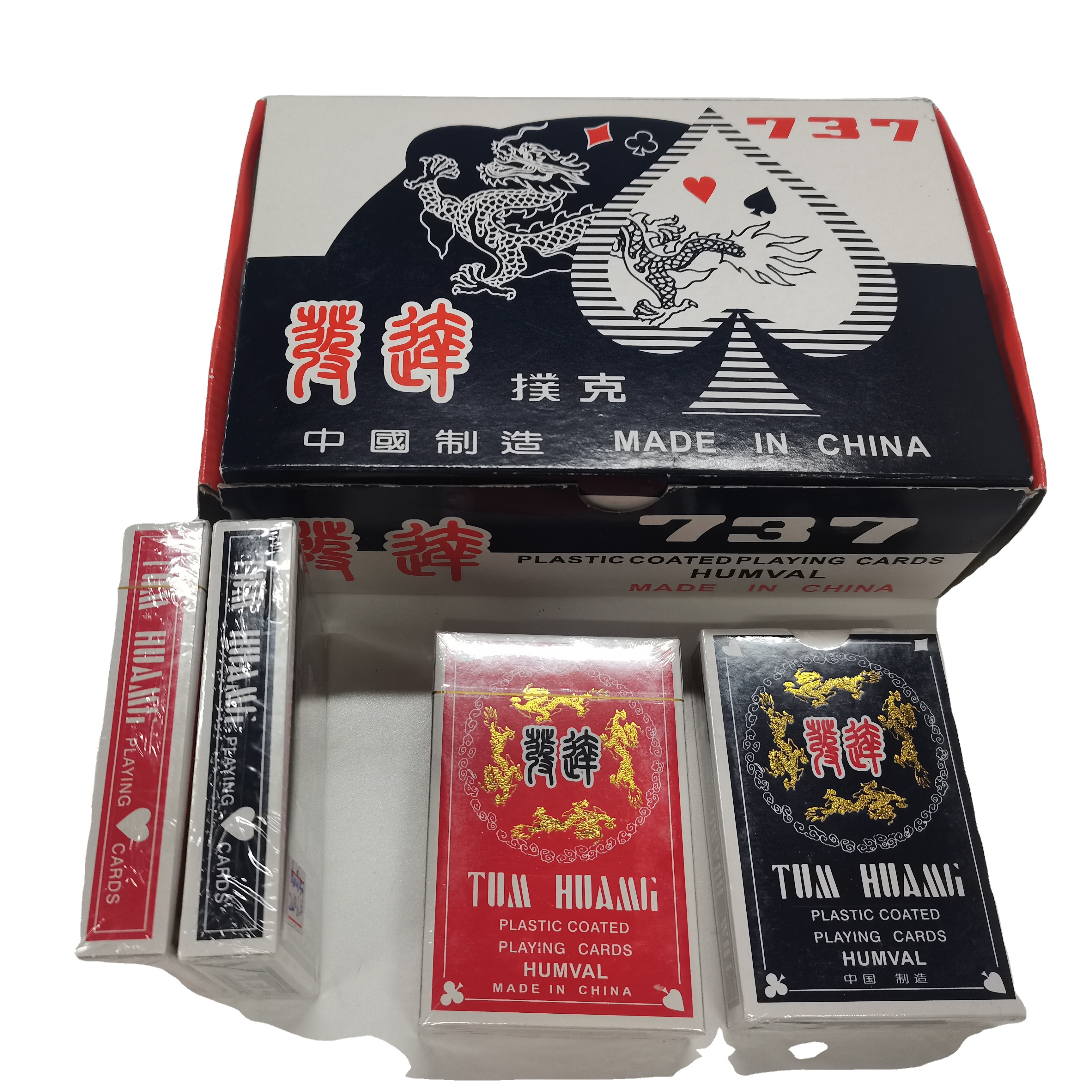 280 BLUE CORE TUMHUAMG CARDS  OWN BRAND  PAPER PLAYING CARDS   HOT SALE  ITEM NO. 737