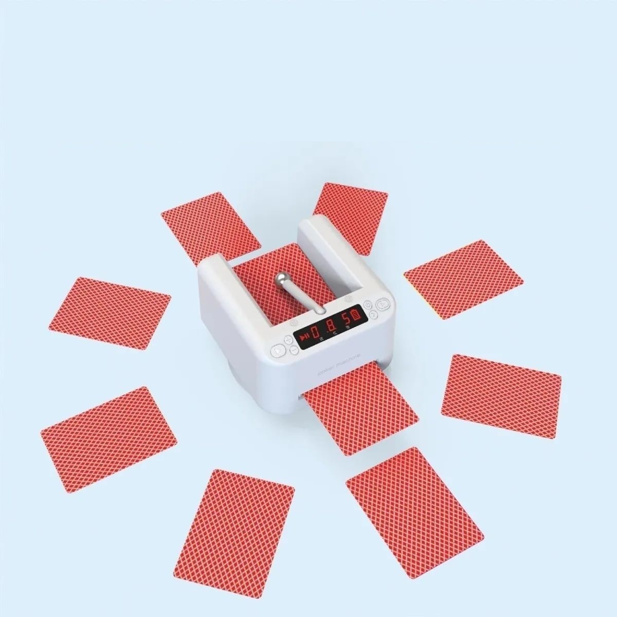 Automatic Poker Cards Distributing Machine For Playing Card Game