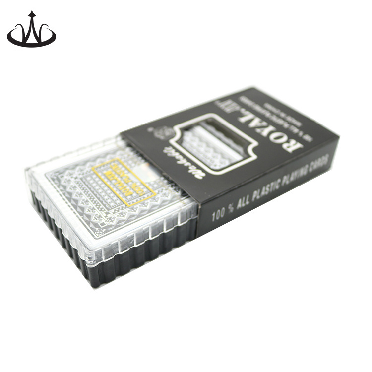 High Quality Customized Logo Printed PVC Poke Cards Plastic Playing Cards