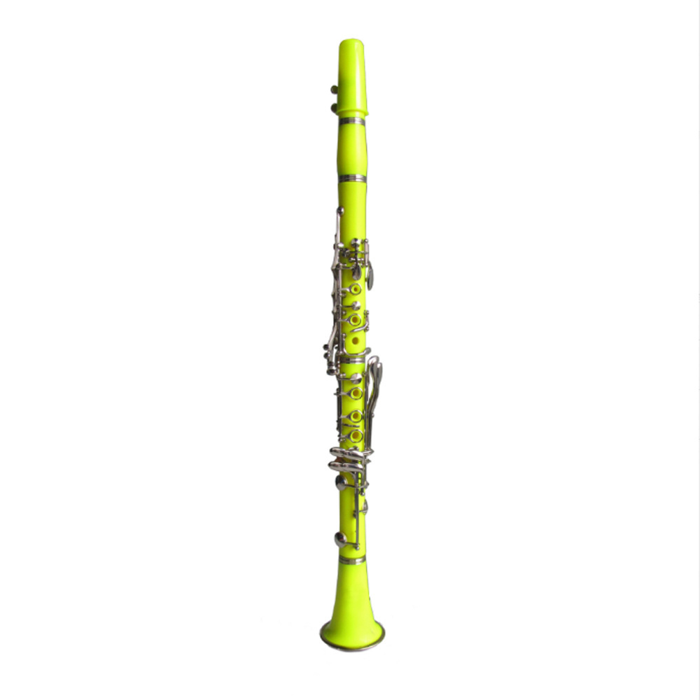 Beginner And Children Cheapest Price Abs Plastic 17Key Bb Key Clarinet  Plastic clarinet Purple Clarinet