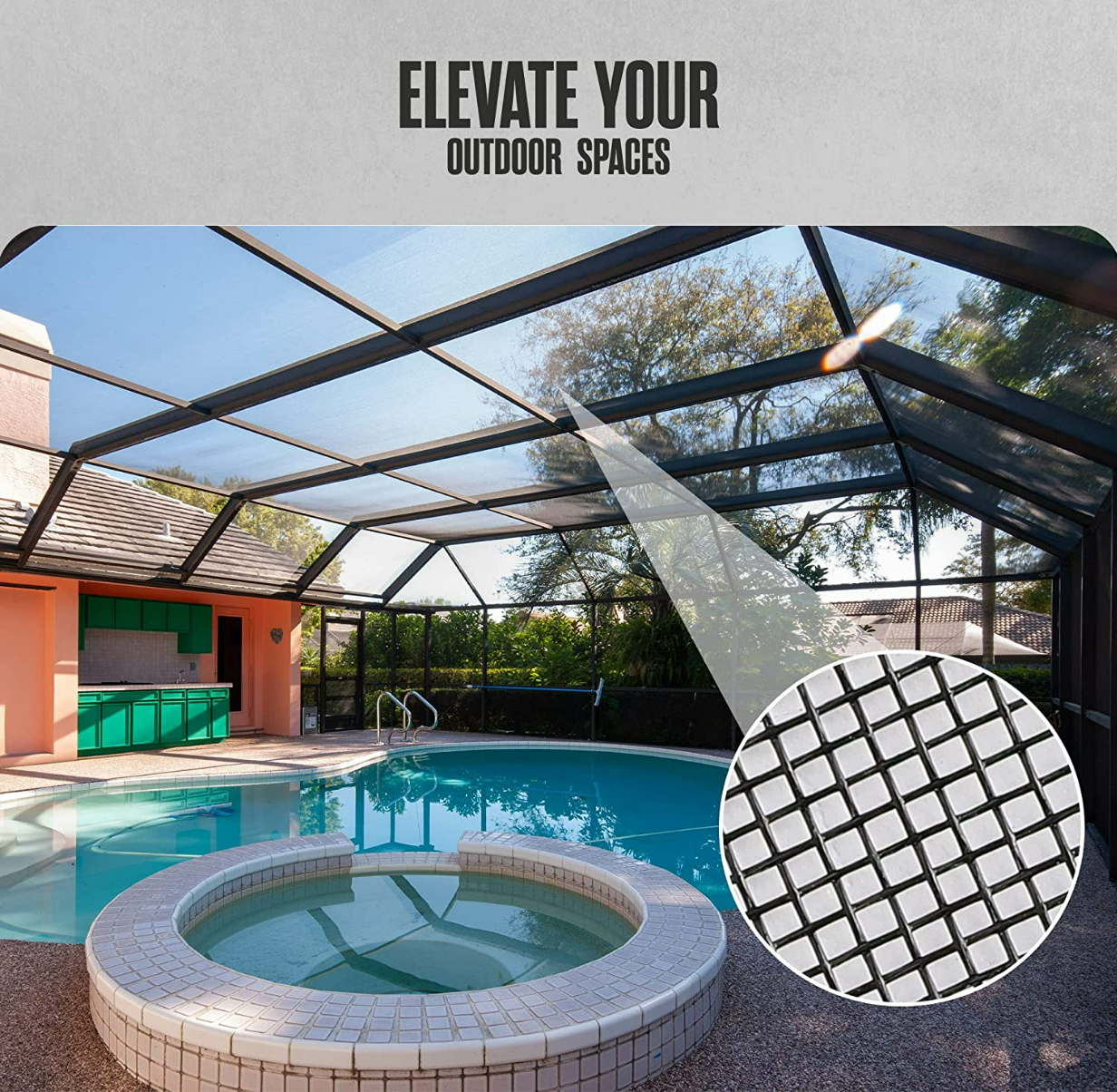 fiberglass plain window screen fiberglass fly screen mosquito net for House Windows, Door, Pool