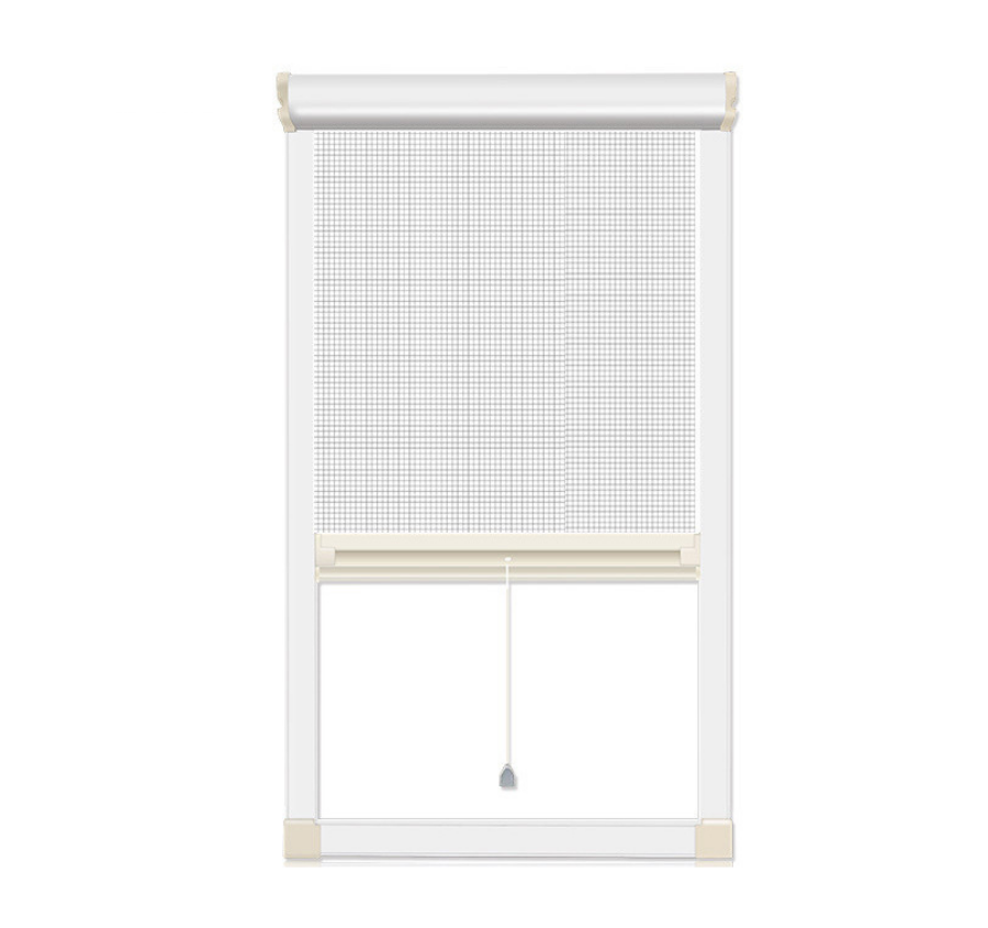 Aluminum frame casement window with cheap sliding roller mosquito screen window Dustproof UV protection