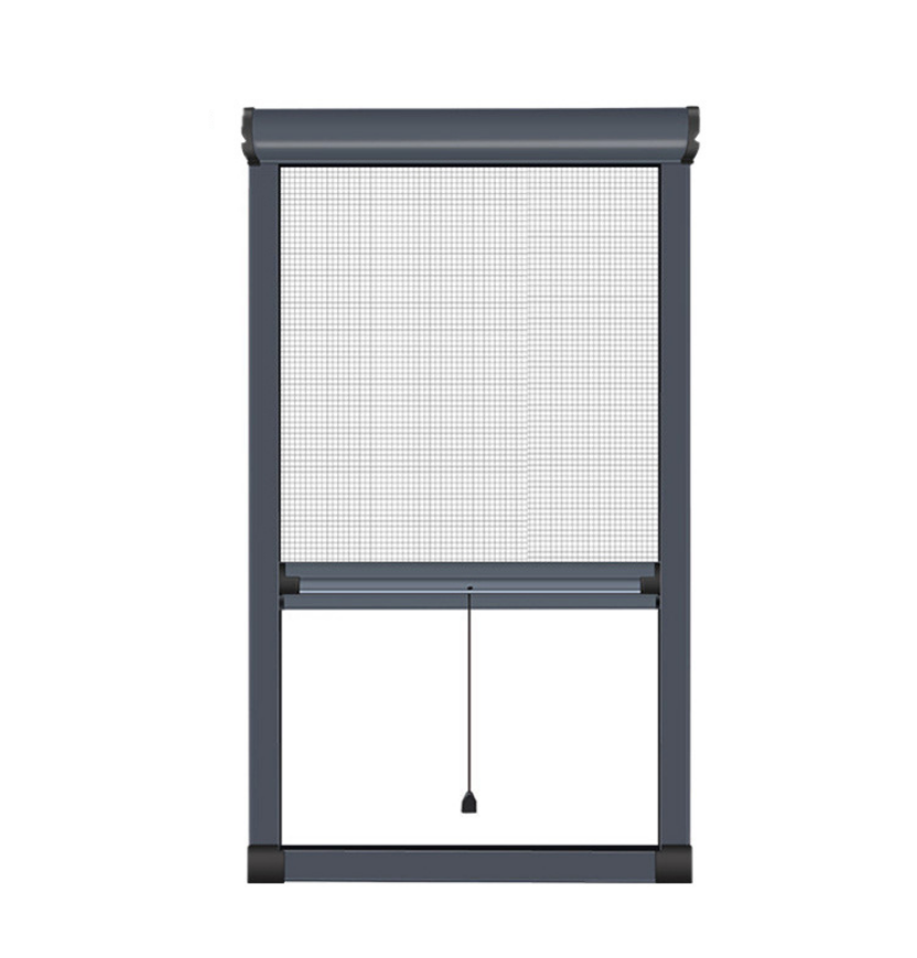 Aluminum frame casement window with cheap sliding roller mosquito screen window Dustproof UV protection