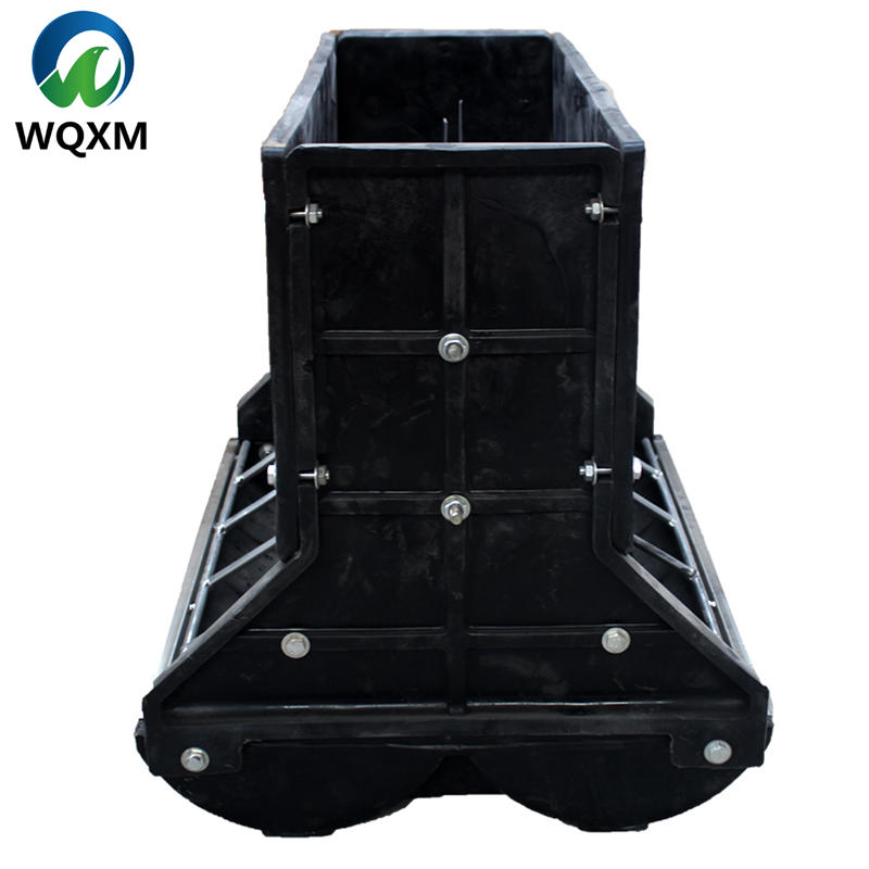 China Made Plastic Double-Side Automatic Pig Feeding Trough Hog Feeders Farming Equipment pig farming equipment