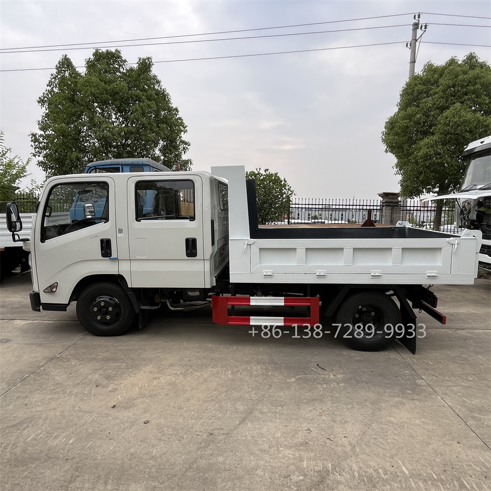 China dump trucks Used 3ton 4x2 6 Wheels 120hp 140hp  JMC dump truck price tipper truck for sale