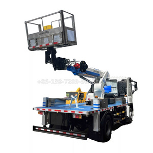 ISUZU 21m 23m 32m articulated Folding arm bucket trucks Cherry picker aerial work vehicle platform Man lift Aerial device truck