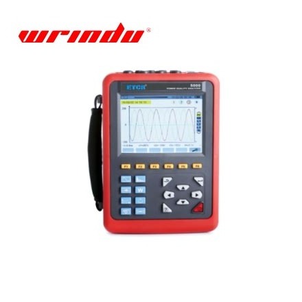 power quality analyzer for electric parameter test and vector analysis