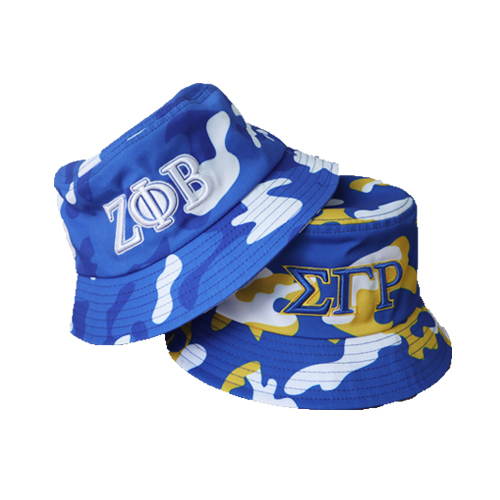 2024 Summer sorority hat bucket hat customized greek letters denim bucket hats