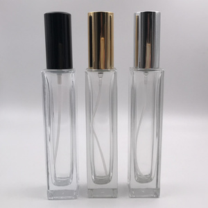 5ml 10ml 15ml 30ml 50ml 100ml empty travel square mist spray refillable perfume bottle with box