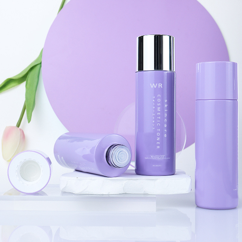 Cosmetic Purple Glass Moisturizing Sunscreen Brightening Antioxidant Hydration Mist Spray Bottles