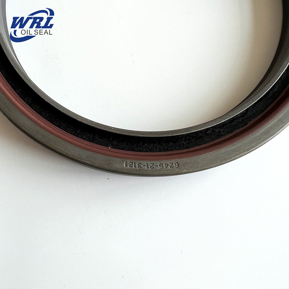 12V140-3 engine rubber oil seal  CrankShaft Front OIL SEAL XZ0669E OEM 6245-21-3121 6245213121 for KOMATSU