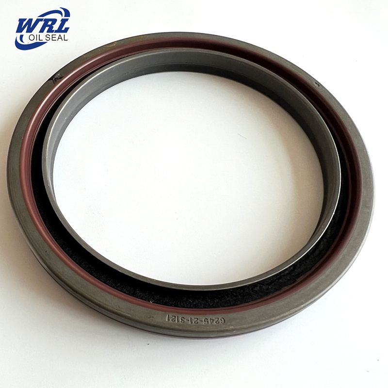 12V140-3 engine rubber oil seal  CrankShaft Front OIL SEAL XZ0669E OEM 6245-21-3121 6245213121 for KOMATSU