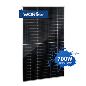 Chinese 400w 450w 500w Solar Pv Panel Balcony 300 800 Watt Solar Panel 450w 48v 12v 700w Trade