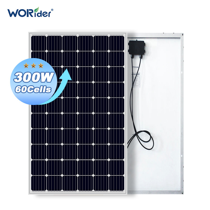 All black photovoltaic 100w 150w 200w 250w 300w 400w 500w 550w 600w europe warehouse solar panels