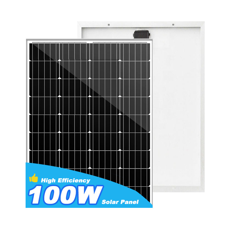 Custom Solar Panel 36 60 Cell 12V 24V 100W 150W 160W 200W 270W 150 W Mono Cristallin Solar Panel Europe Stock