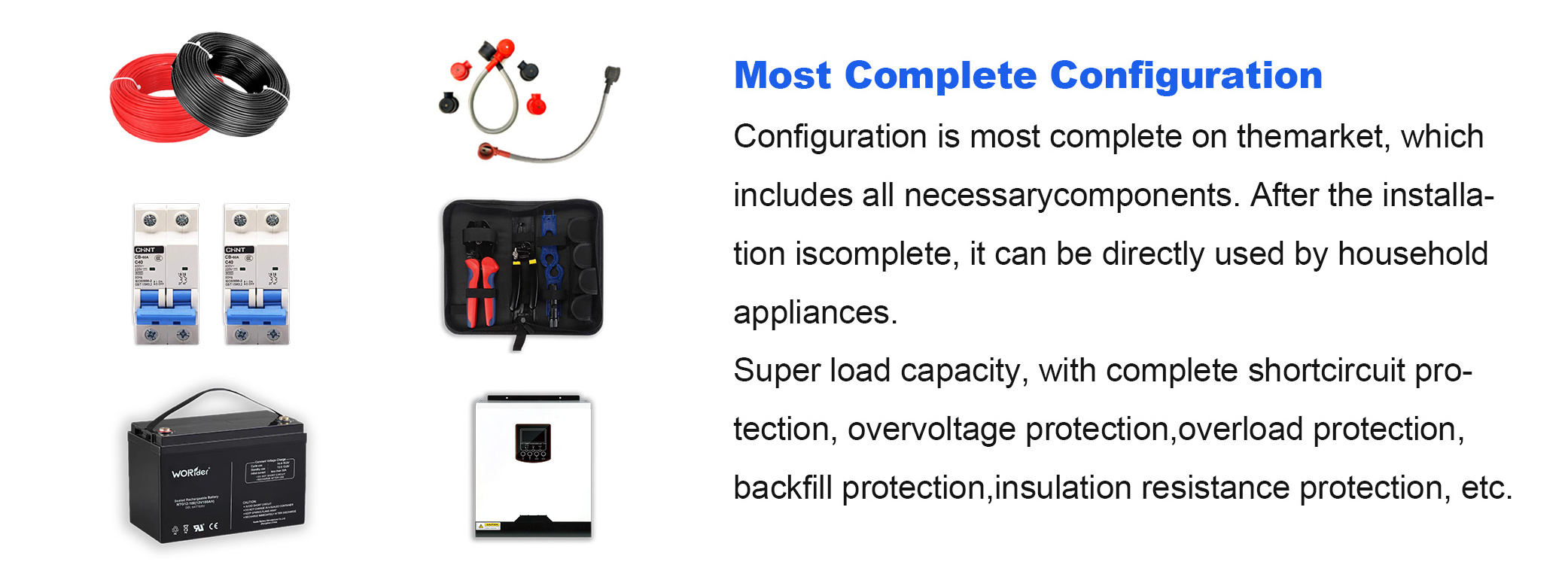 Solar energy system kit off grid on grid 3KW 5KW 10kw 20kw 30kw 40kw 50kw solar panels system photovoltaic  batteries inverter