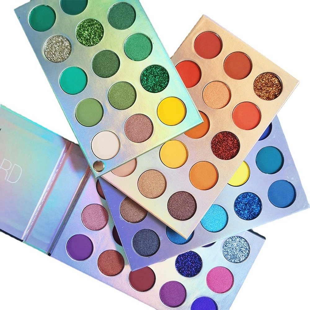 Carnival Beauty Bulk Pressed Christmas Pigment Glazed Eyeshadow Palette