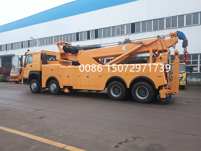 New design 30 tons 40 tons  50 tons rotator wrecker body 360 degree rotation towing truck for sale