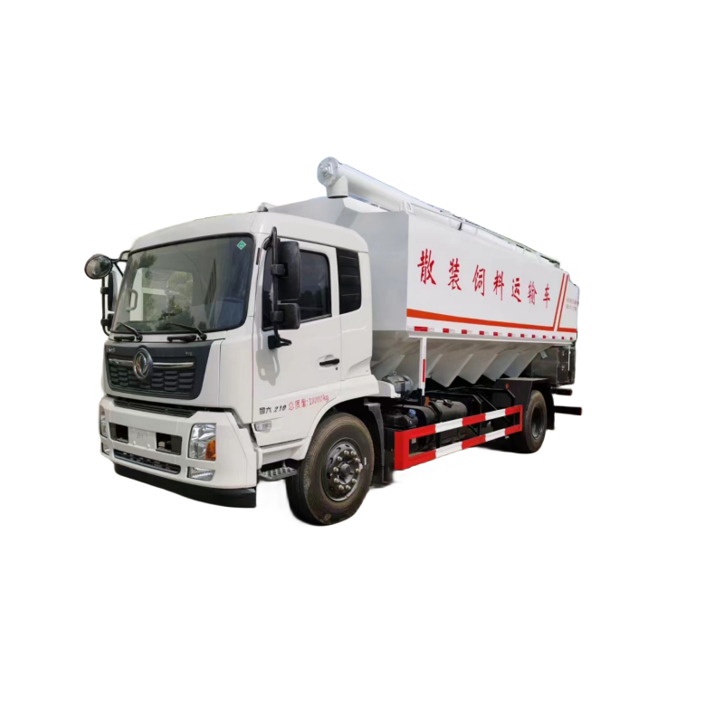 Heavy duty 4X2 Feed Tanker Bulk Grain Delivery Truck Bulk Feed Truck factory