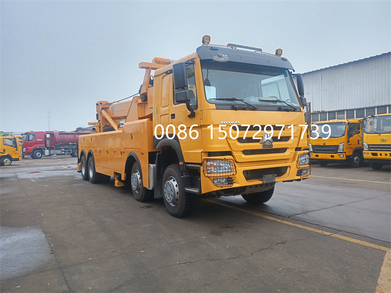 New design 30 tons 40 tons  50 tons rotator wrecker body 360 degree rotation towing truck for sale