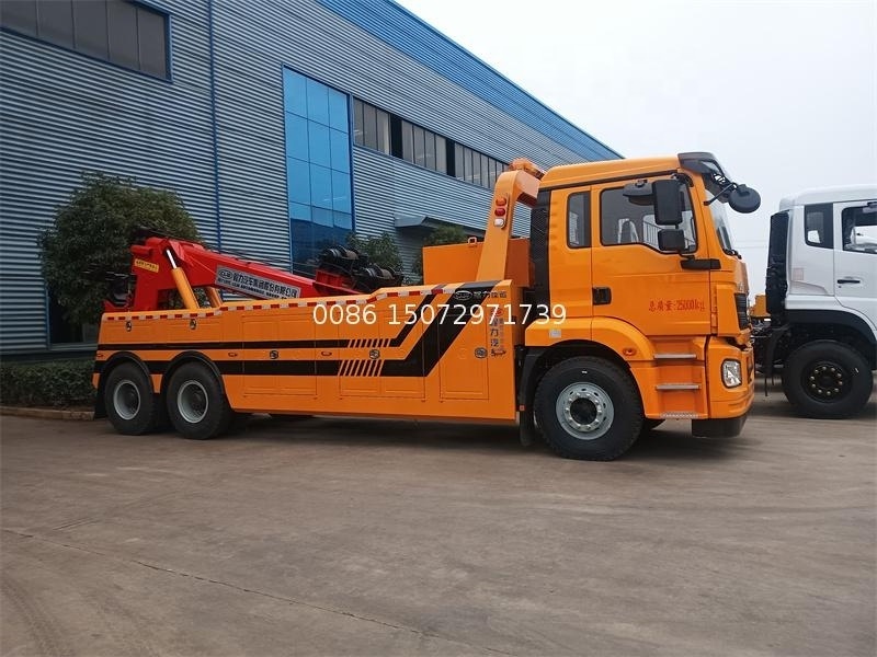 HOWO 25 ton 30 ton 40 ton wrecker tow truck  heavy duty  wrecker repair tractor truck for sale