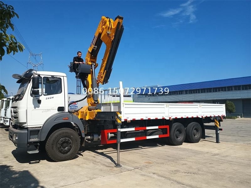 China Super Low-priced Hydraulic Knuckle Truck Mounted Crane 1~3~10~25 Ton Mobile Crane For Sales