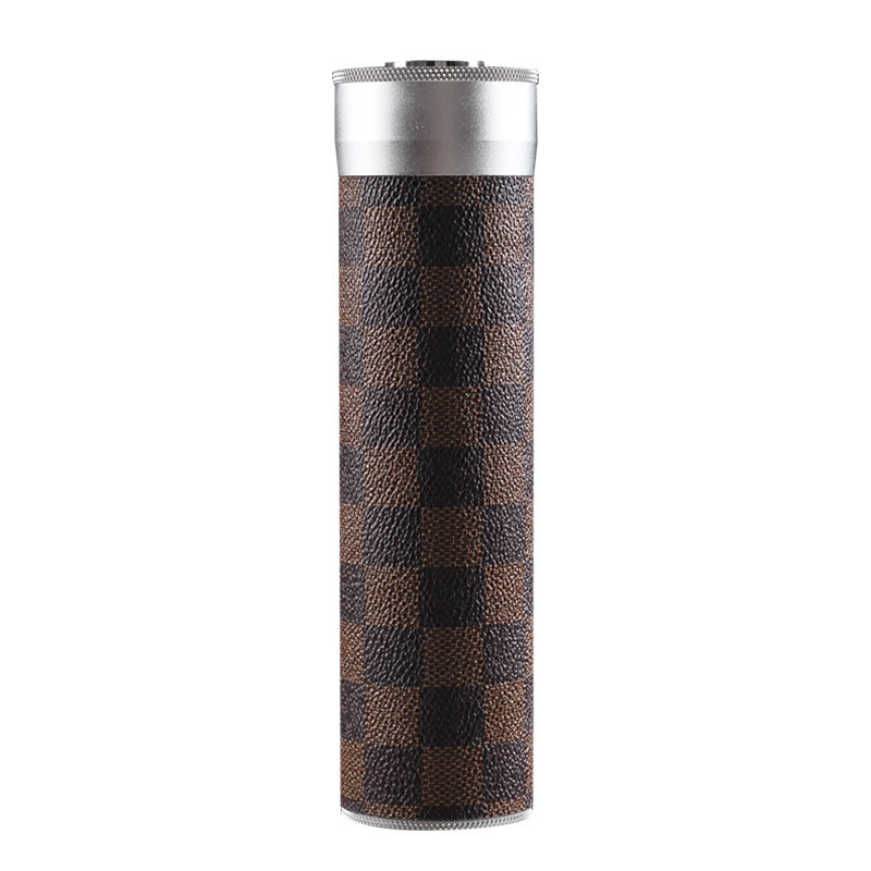 Wholesale Aluminum Large Size Empty Custom Logo Humidor Travel Case Single Cigar Tube With Digital Hygrometer