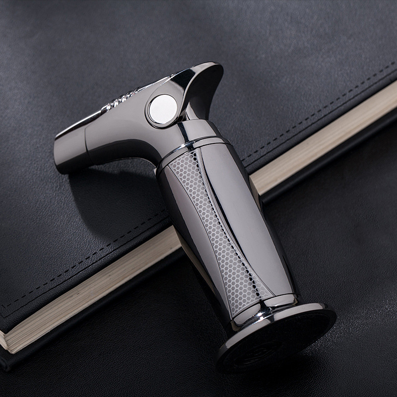 Qianxun Customized Butane Gas Cigar Jet Lighters Smoking Accessories BBQ Kitchen Wholesale Torch Lighter