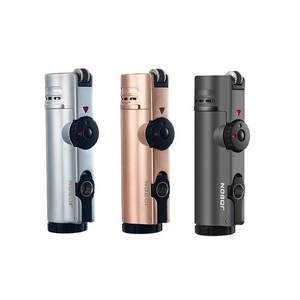 Jet Four Flame Gas Torch Lighter Butane Gas Smoking Cigar Torch Lighter With Multifunctional Cigar Accessories