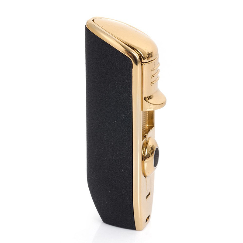 Hot Sale Metal Customize Logo Windproof Triple Jet Flame Cigar Gas Torch Lighter