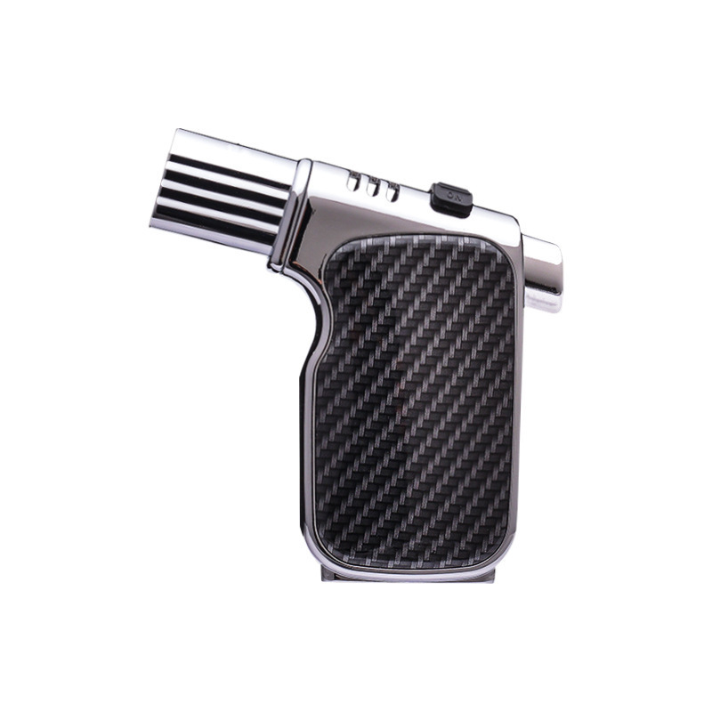 2023 Wholesale Hot Sell Cigar Lighters Custom Logo BBQ Kitchen Torch Butane Gas Lighter