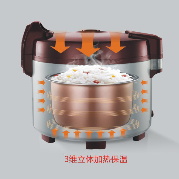 3D keep warm 48 hours rice warmer micro pressure cooking 9-25 liter rice cooker SHARP OEM factory