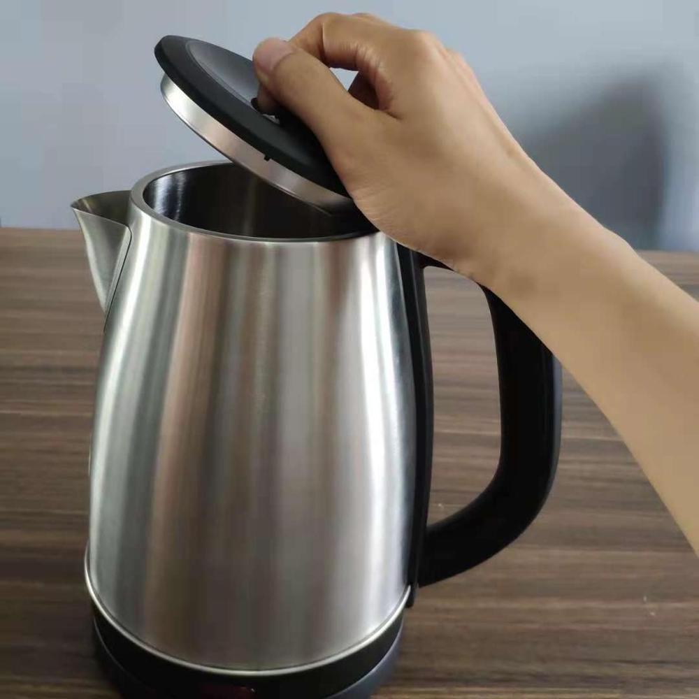 factory price 1800W 1.8 liter sus304 stainless steel cordless  electric water cooling kettle