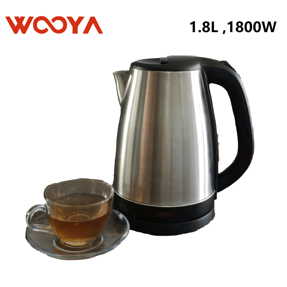 factory price 1800W 1.8 liter sus304 stainless steel cordless  electric water cooling kettle