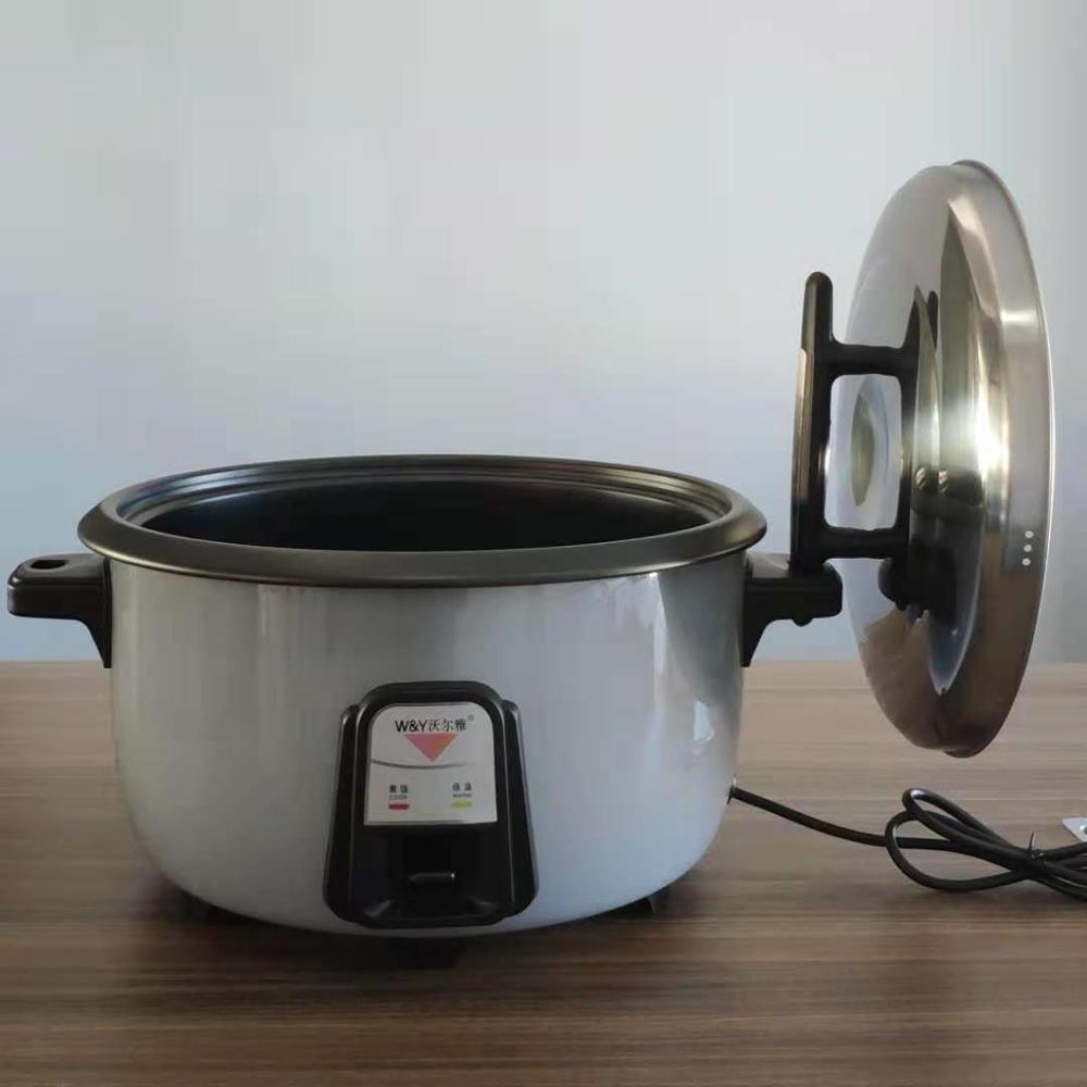 with stainless steel steam basket 5.6L 2000W catering commercial electric rice cooker