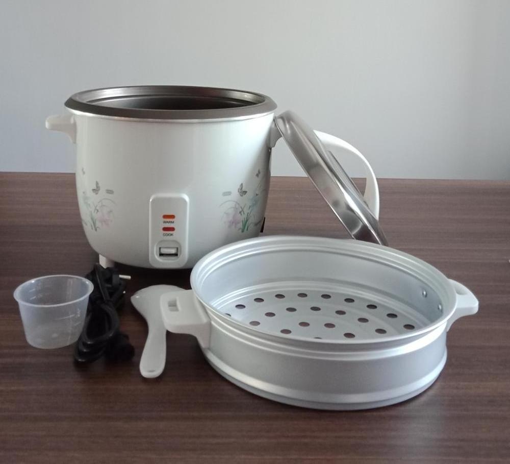 0.6L 3 cups small gift electric rice cooker with steamer for single apartment