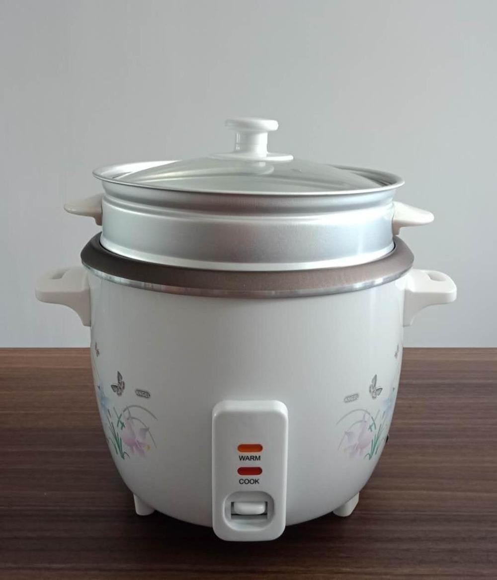 0.6L 3 cups small gift electric rice cooker with steamer for single apartment