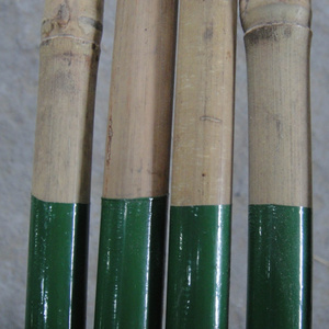 Plastic coated bamboo pole