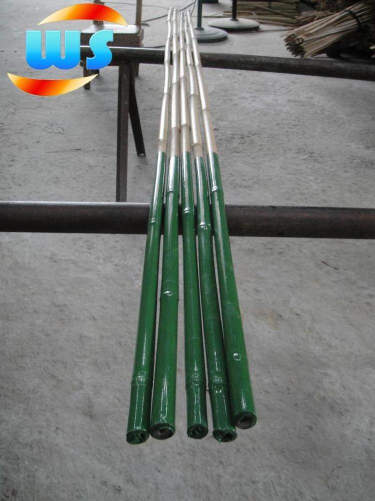 Plastic coated bamboo pole