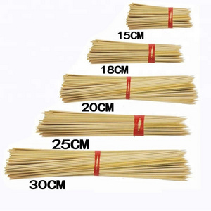 BBQ Natural bamboo sticks 25cm*3.0mm