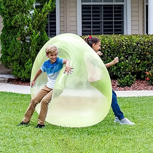 Kids Gifts Toys Large TPR Ball Giant Inflatable Water Bubble Ball For Outdoor Playing Beach Pool Girls boys Party