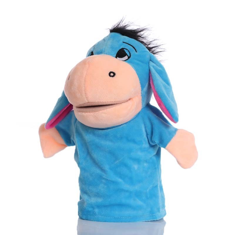 Wholesale Baby Educational Hand Puppet Doll Cartoon Cute Soft Stuffed Plush Animal Doll Toys For Sale