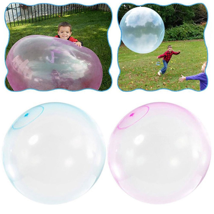 Kids Gifts Toys Large TPR Ball Giant Inflatable Water Bubble Ball For Outdoor Playing Beach Pool Girls boys Party